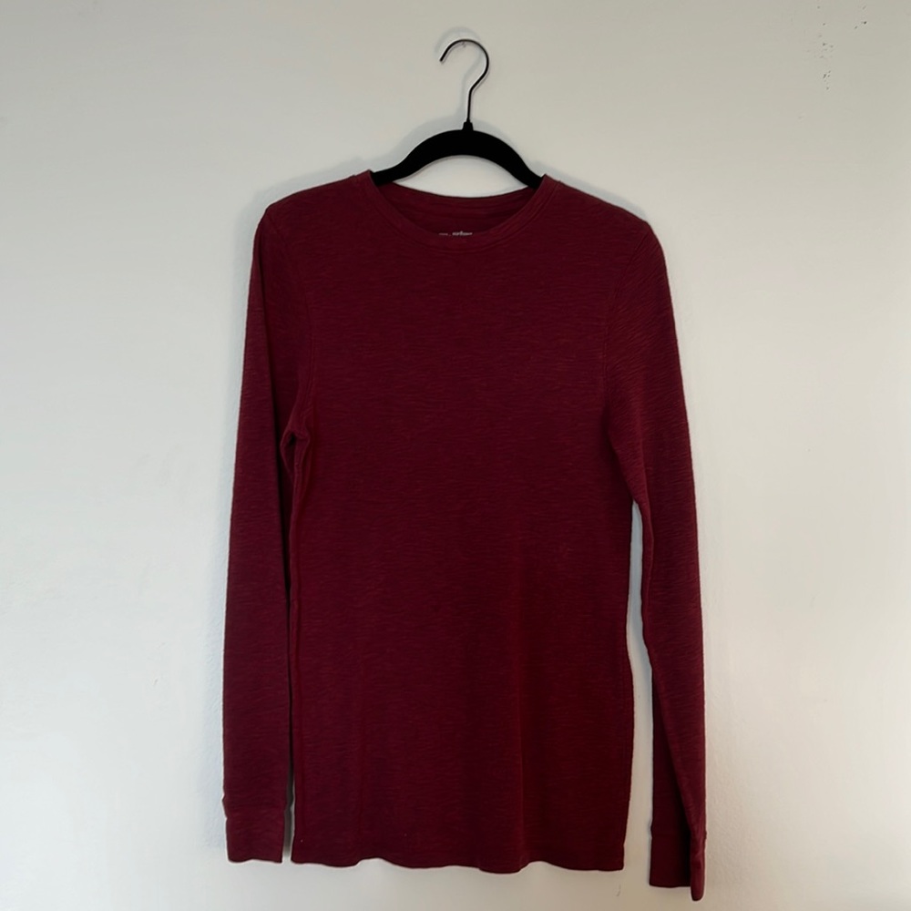 Urban Pipeline Red Ultimate Thermal Long Sleeve Shirt Smalll/Medium